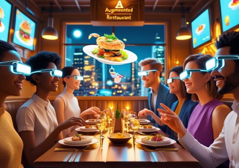 Augmented Reality in Restaurants: Transforming Dining into an Experience
